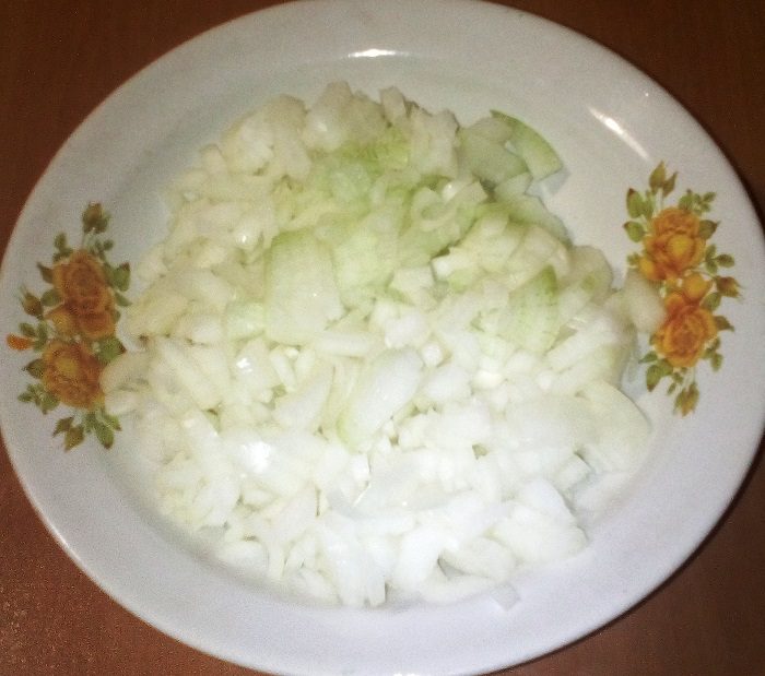 grønn tomatsalat til vinteren