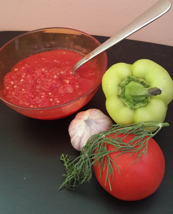 Tomatjuice uten salt og sukker