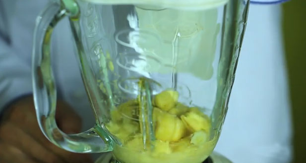 Banan i blender