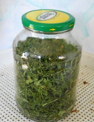 tørket ruccola