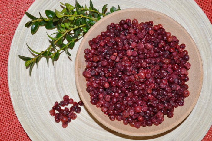 Compot de lingonberry